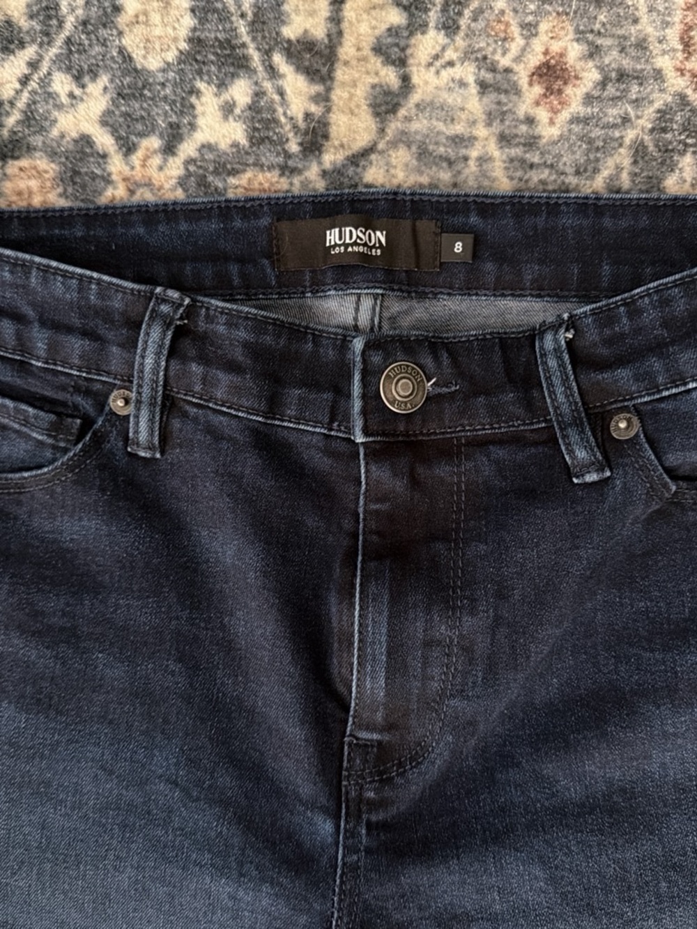 Hudson Jeans Women's Dark Indigo Slim Jeans